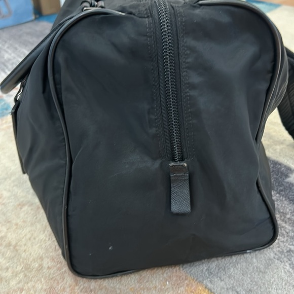 Prada Tessuto Weekender Bag with Saffiano Leather Accents - Good Condition - Picture 5 of 11